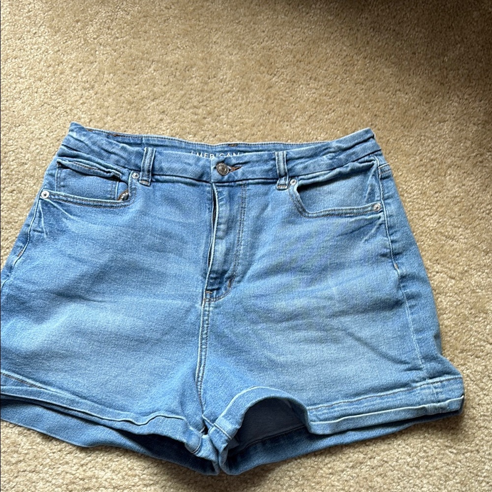 Blue Denim Women's Shorts